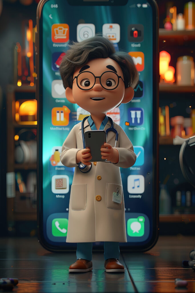social media stress free for doctors